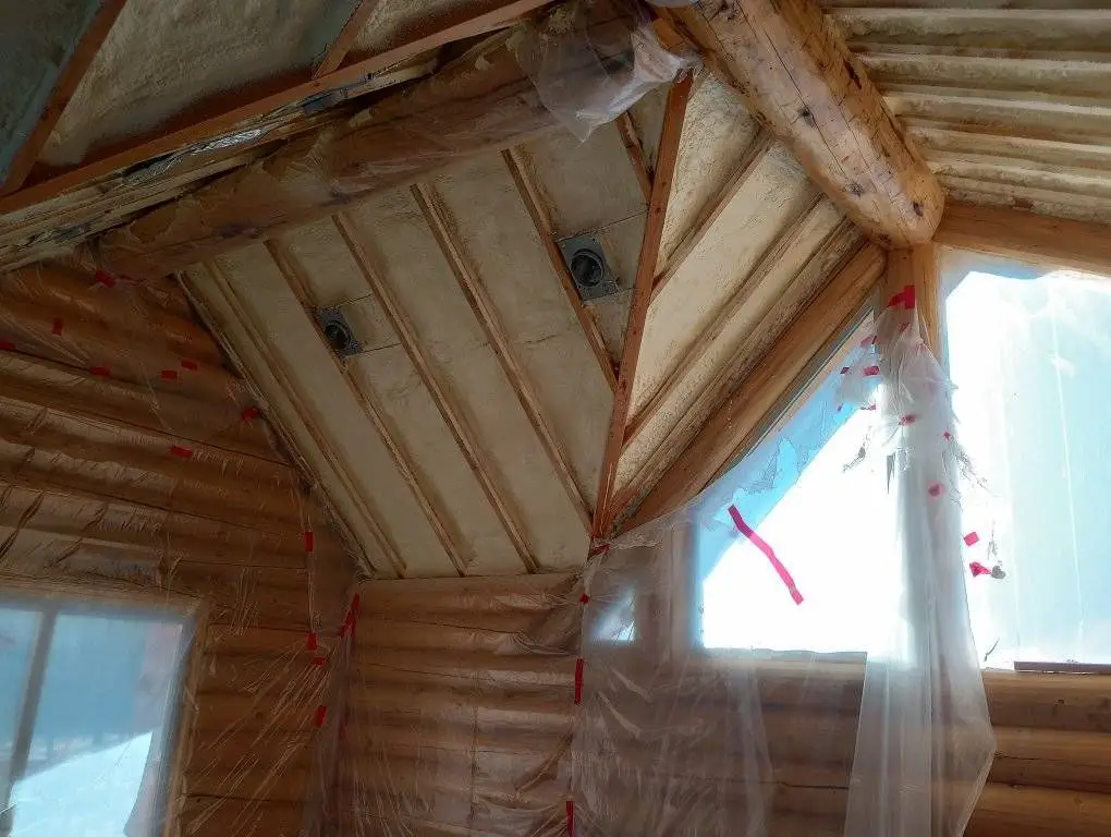 Spray foam insulation work in Falls Church, Virginia